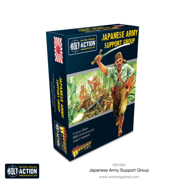 Bolt Action – Japanese Army: Japanese Support Group
